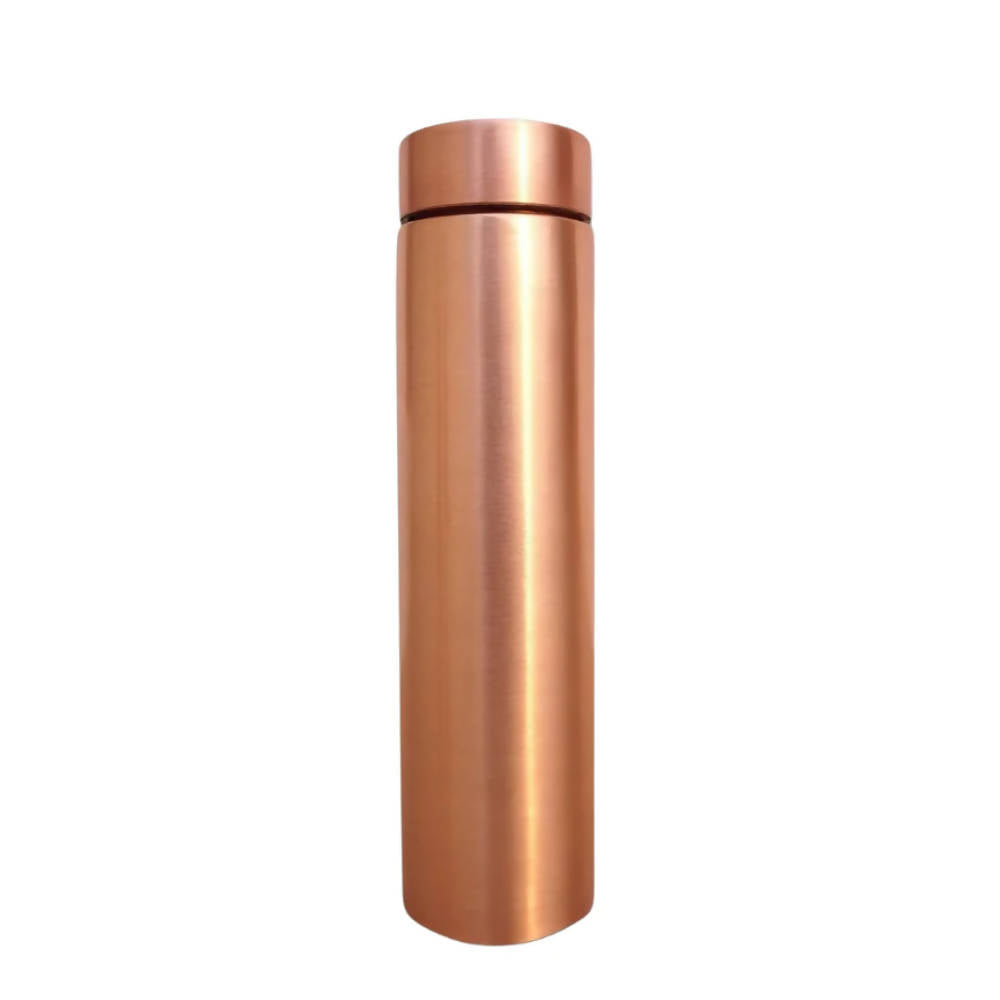 Tamas Jelly Plain Copper Water Bottle - Indyancart