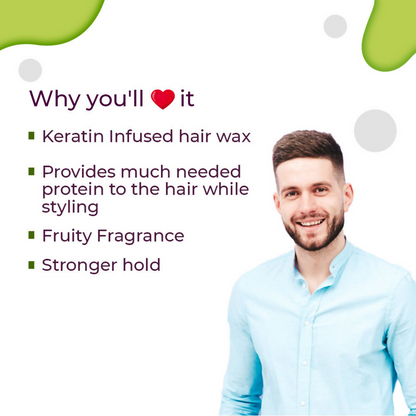 Nishman Keratin Hair Styling Wax