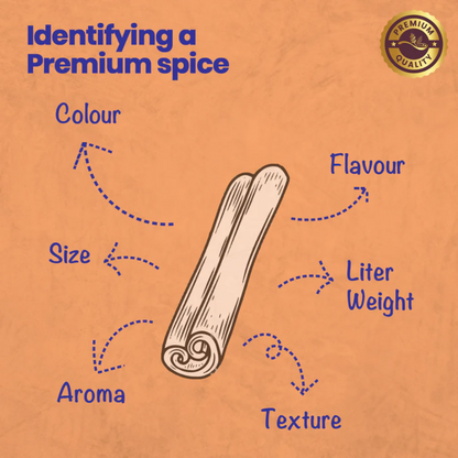 Crista Spices Whole Dalchini