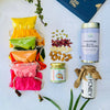 Shuddh Natural Ubtan Based Herbal Gulal | Ayurvedic Thandai Powder |Kashmiri Kahwa |Natural Honey | Holi Gift Hamper