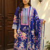 Dhiyona IE Women Floral Printed Regular Beads & Stones Kurta with Trousers & Dupatta