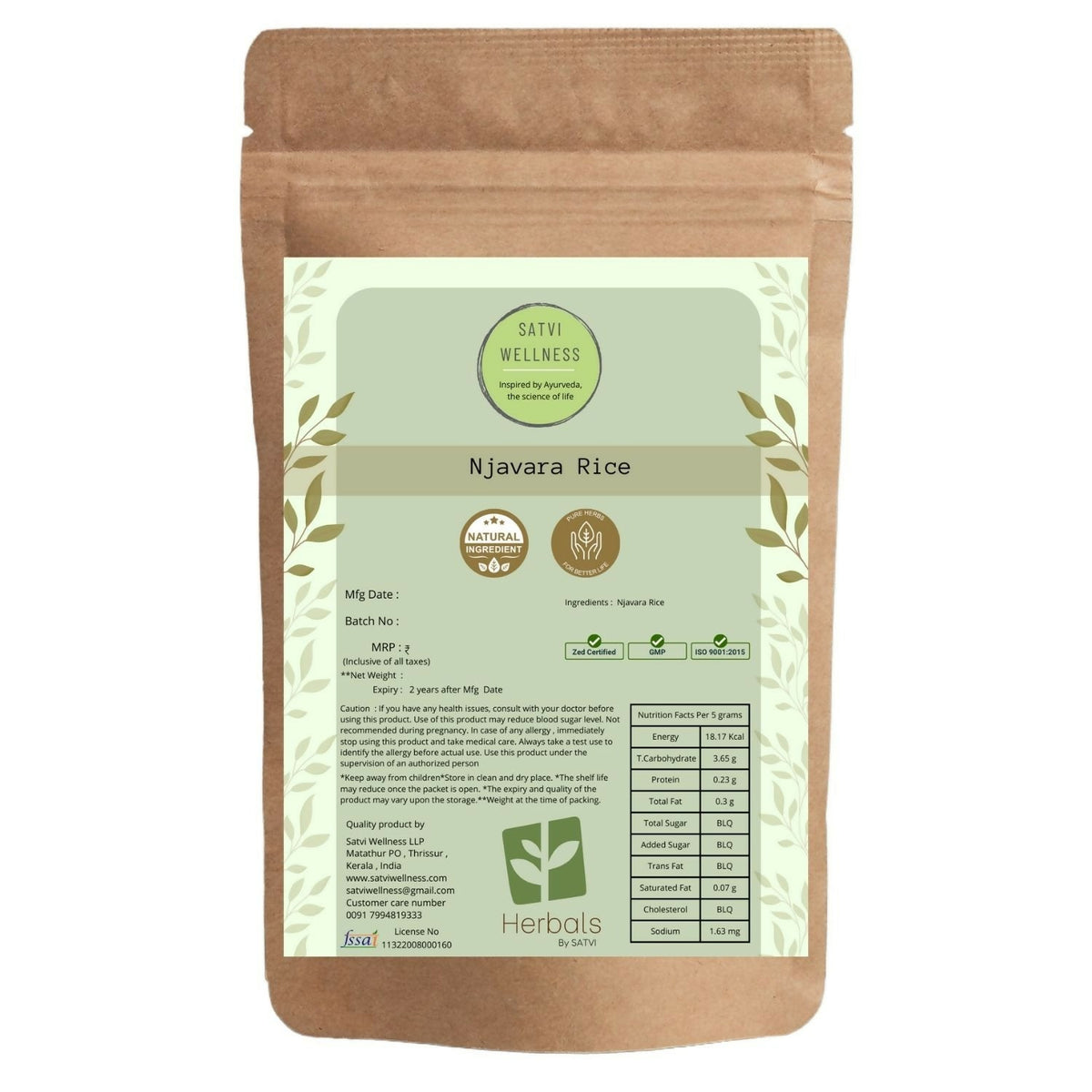 Satvi Wellness Navara Rice