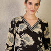 Dhiyona IE Floral Printed Pure Cotton Kurta with Trousers