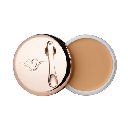 Daily Life Forever52 High Coverage Tender Cream foundation in Boyd 006, showing a close-up of the creamy, smooth texture.