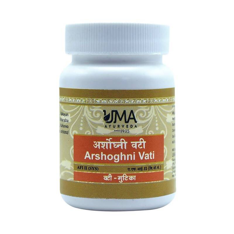 Uma Ayurveda Arshoghni Vati - Indyancart