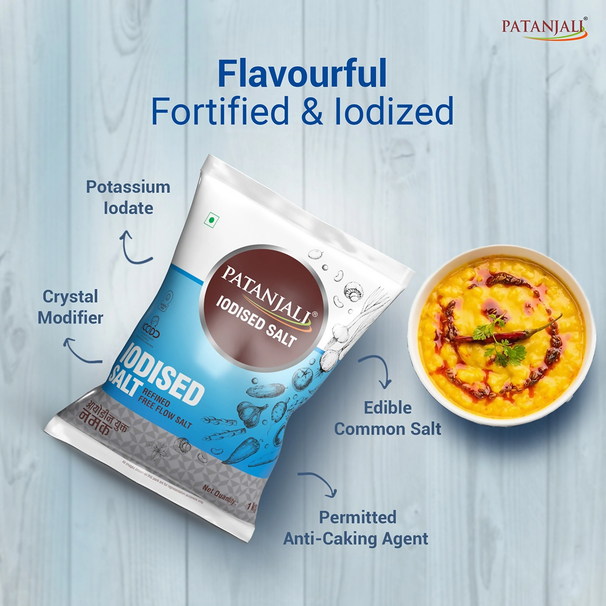 Patanjali Iodized Namak