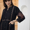 Dhiyona IE Embroidered Mandarin Collar Tunic With Trousers