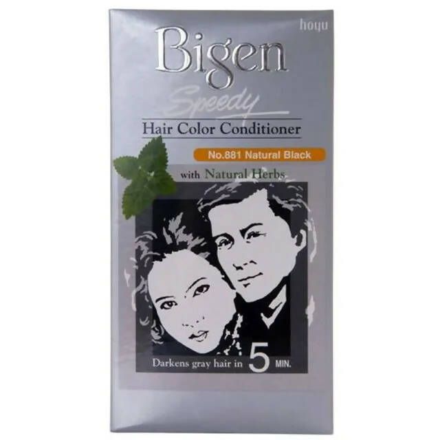 Bigen Hair Colour Conditioner - Natural Black, No. 881 - Indyancart