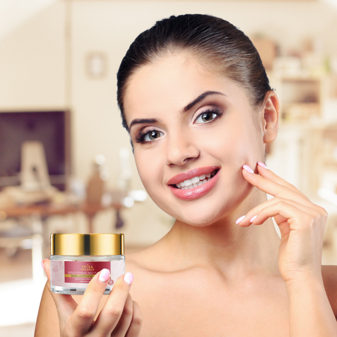 Prisa Organics Brightening Night Cream - Indyancart