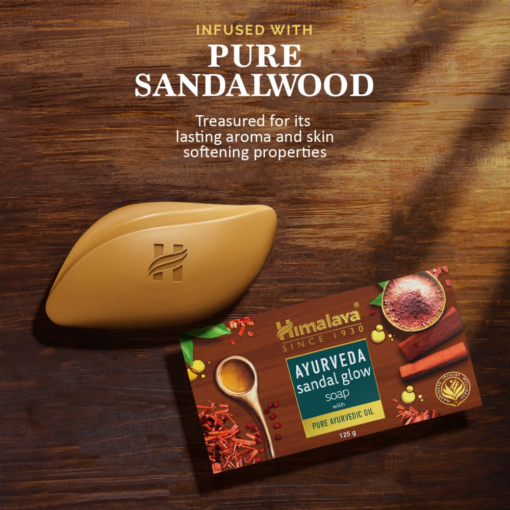 Himalaya Herbals Ayurveda Sandal Glow Soap - Indyancart