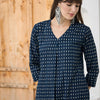 Dhiyona IE Women Geometric Printed Cotton Kurta with Trousers