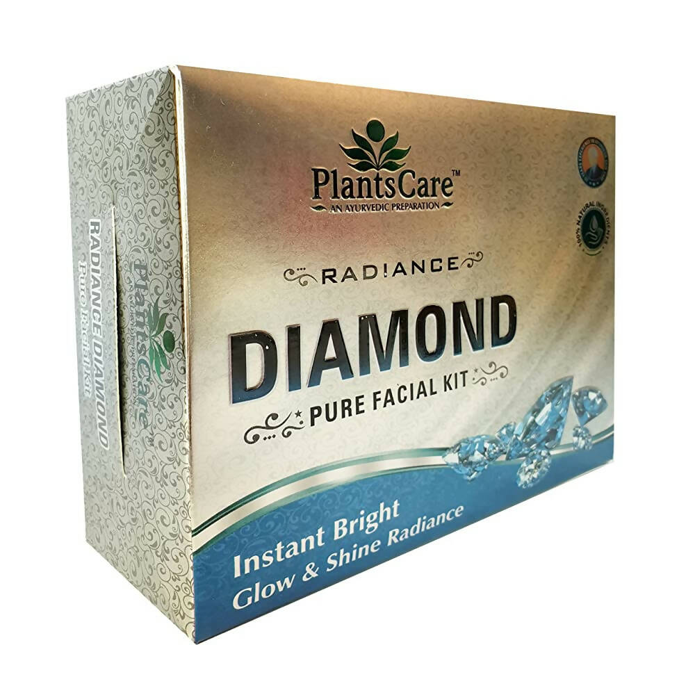 Plants Care Radiance Diamond Pure Facial kit 160+100ml - Indyancart