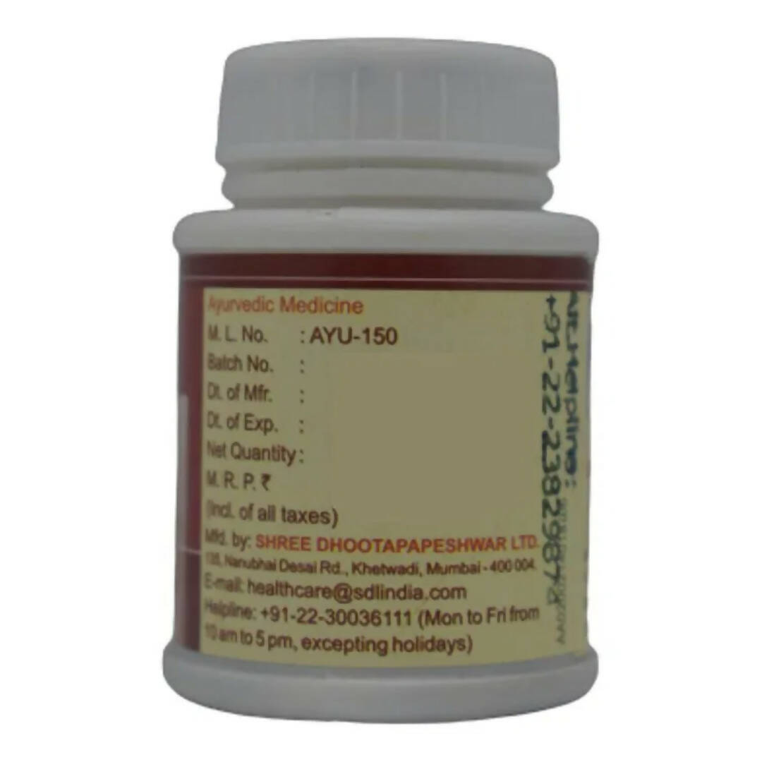Dhootapapeshwar Vanga Bhasma Tablets - Indyancart