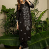 Dhiyona IE Women Ethnic Motifs Embroidered Regular Thread Work Kurta with Trousers