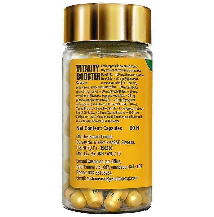 Zandu Vitality Booster Capsules - Indyancart