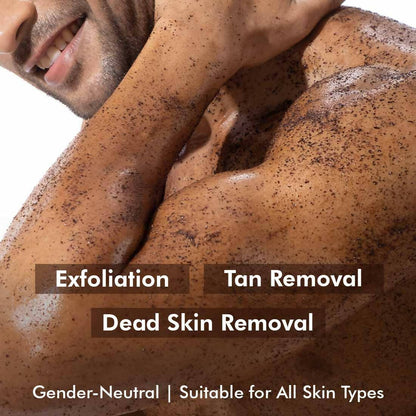 mCaffeine Raw Coffee Body Scrub - Indyancart