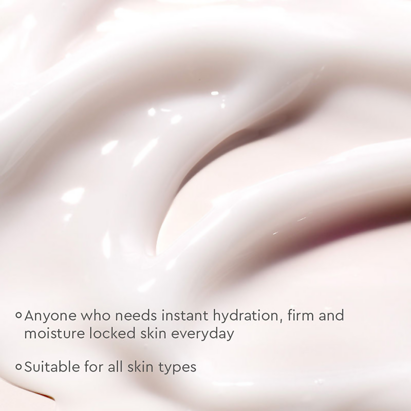 The Face Shop Rice Water Cream with Niacinamide and hyaluronic acid, showing a jar of brightening face cream on a clean surface.