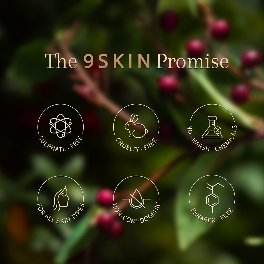 9skin Illuminate Glow Serum bottle with dropper, featuring sleek packaging and clear labeling for luminous skin enhancement.