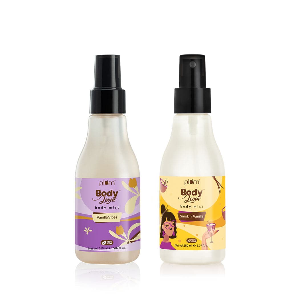 Plum Goodness Trending Sweet & Spicy Vanilla Body Mist Duo by BodyLovin'