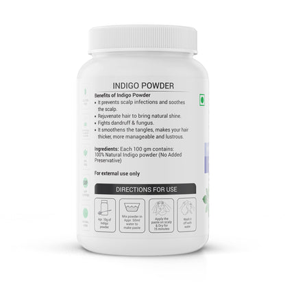 Krishna'S Herbal & Ayurveda Indigo Powder