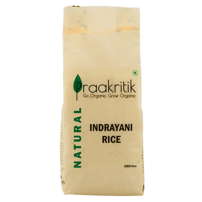 Praakritik Natural Indrayani Rice - Indyancart