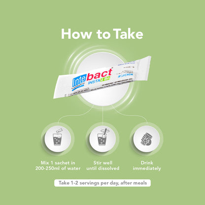 Dr Morpen Intebact Insta Probiotic 2Bn (Vanilla Flavour)