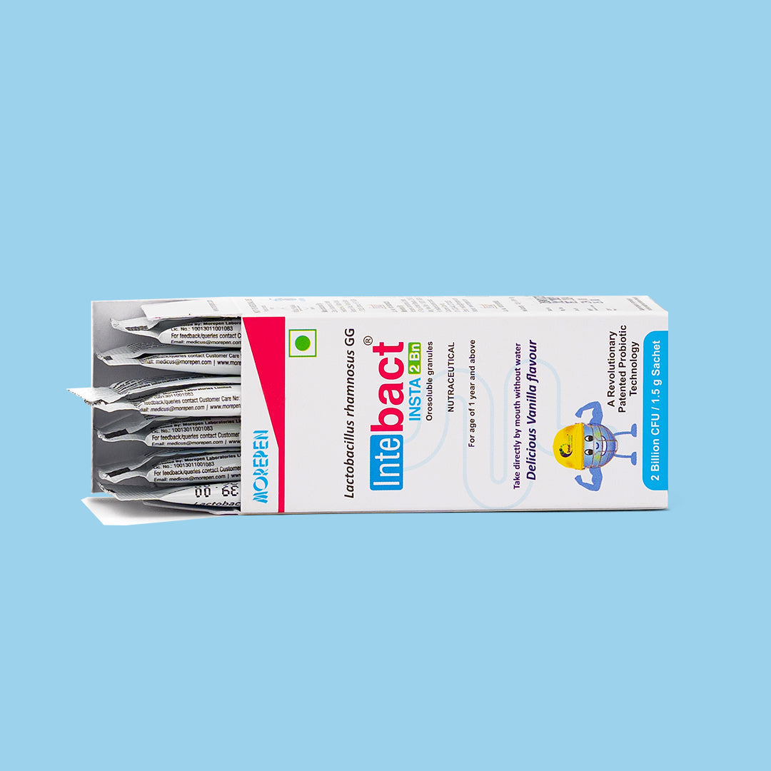 Dr Morpen Intebact Insta Probiotic 2Bn (Vanilla Flavour)