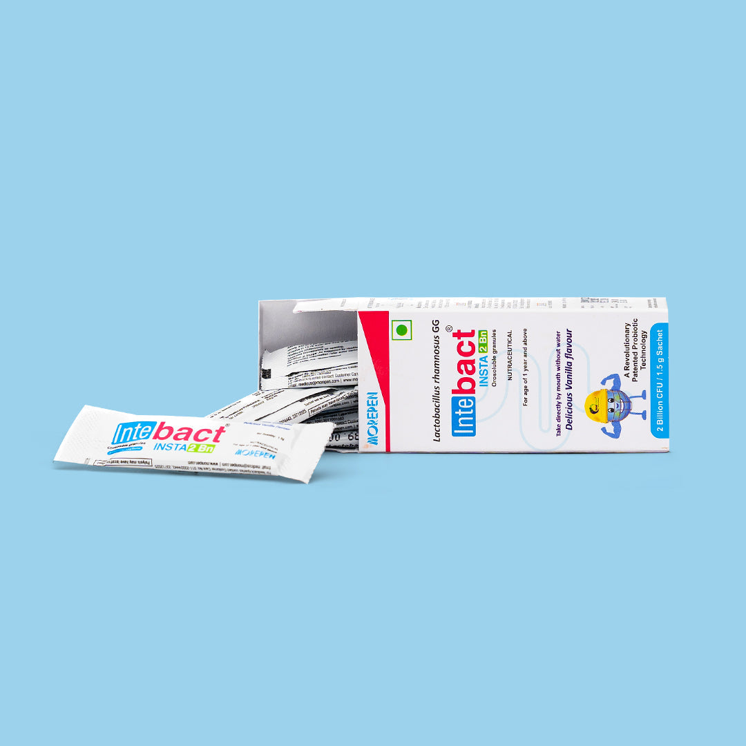 Dr Morpen Intebact Insta Probiotic 2Bn (Vanilla Flavour)