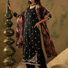 Indyancart IE Ethnic Motifs Embroidered Kurta with Trousers & Dupatta