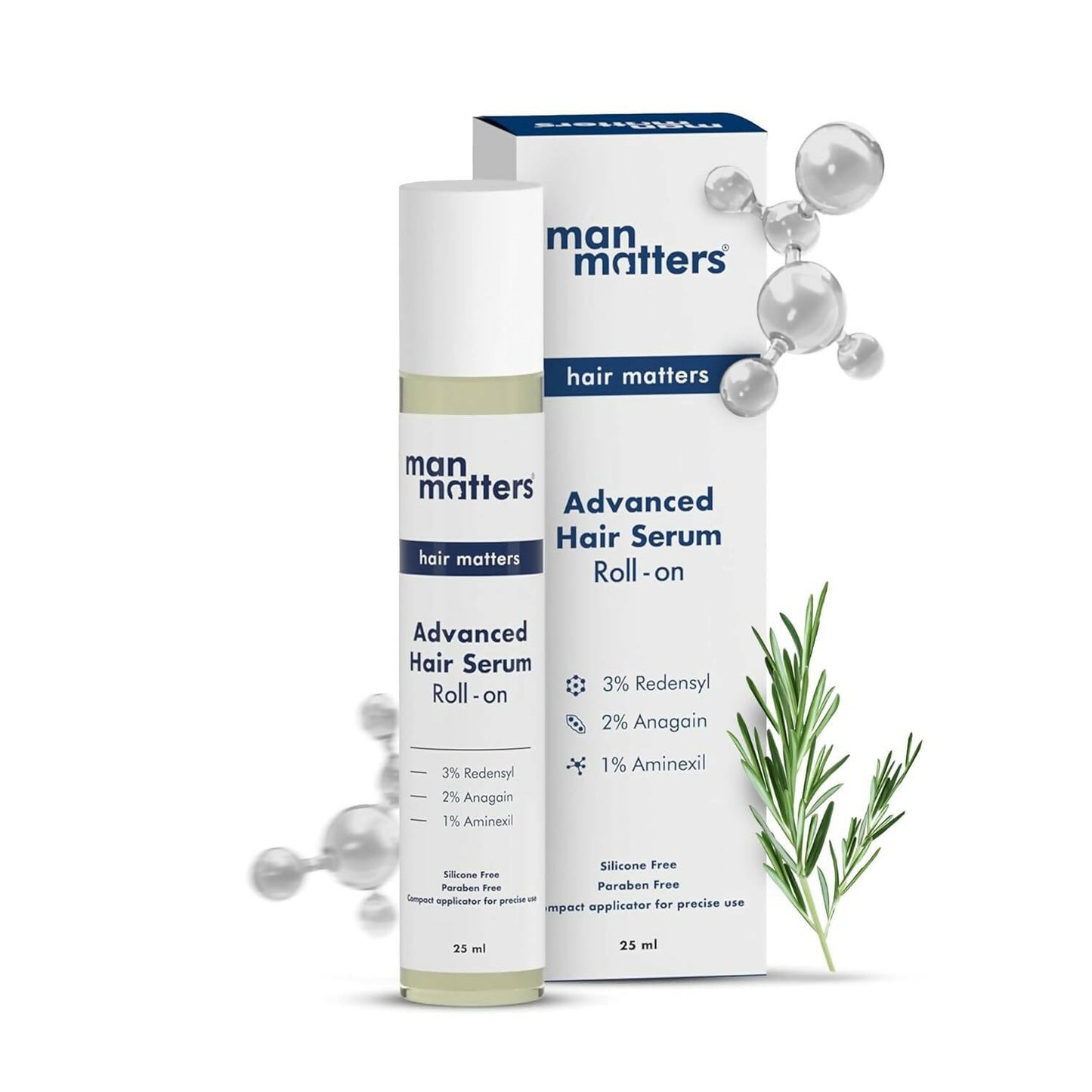 Man Matters Advanced Hair Growth Serum Roll on - Indyancart