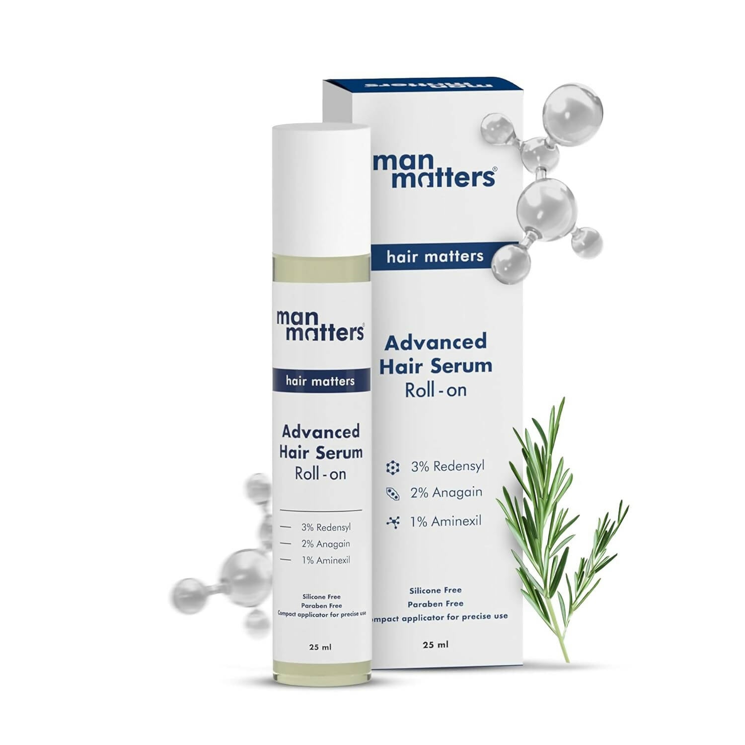 Man Matters Advanced Hair Growth Serum Roll on - Indyancart