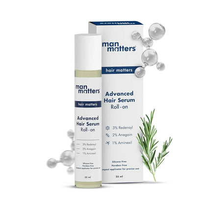 Man Matters Advanced Hair Growth Serum Roll on - Indyancart