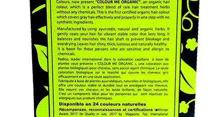 Radico Organic Hair Colour-Light Brown - Indyancart