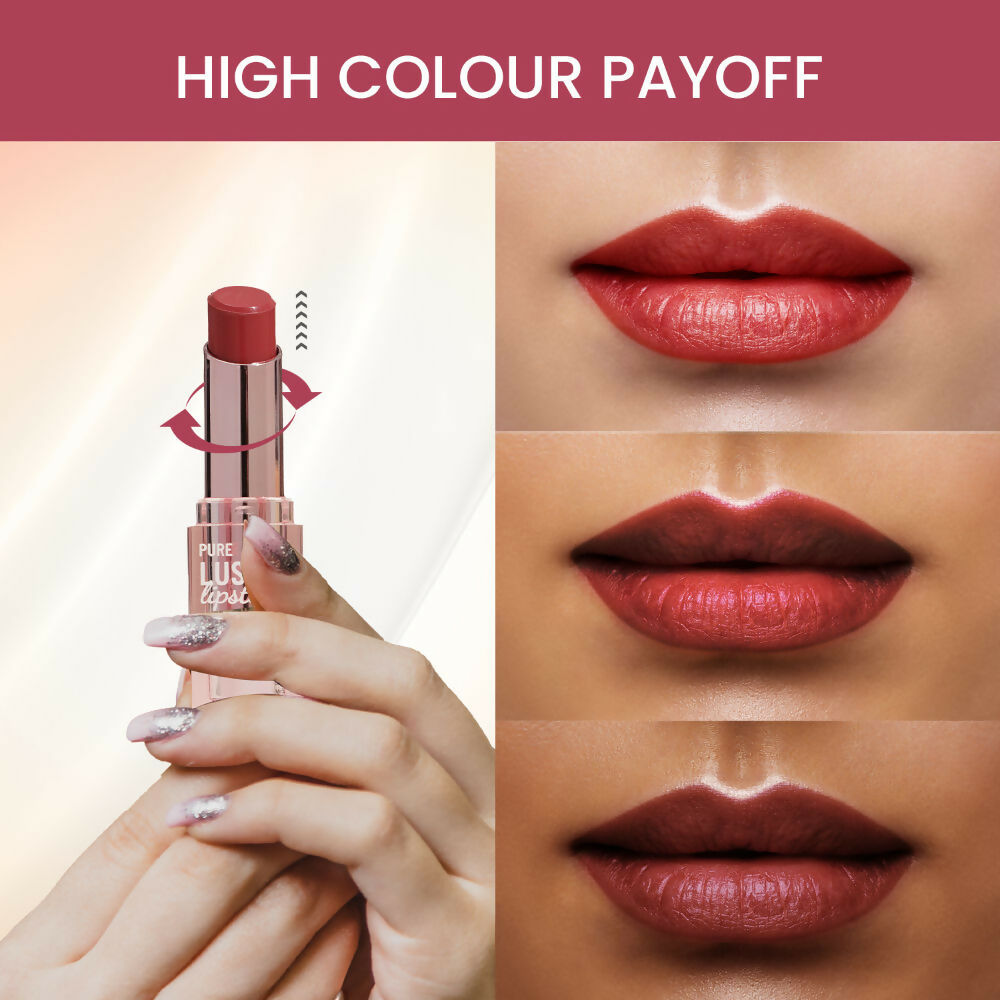 Swiss Beauty High Shine Finish Smooth Glide Pure Lustre Lipstick - 11 Pop Cherry