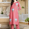Indyancart IE Women Printed Regular Kurta with Trousers