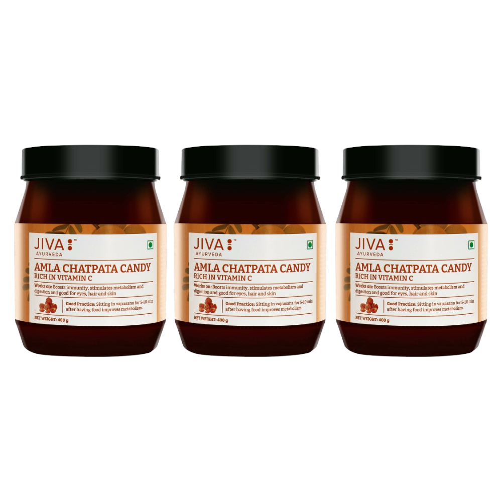 Jiva Ayurveda Chatpata Amla Candy - Indyancart