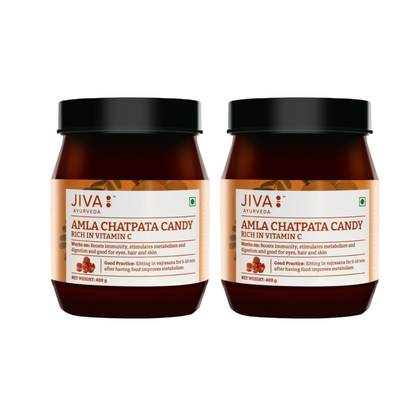 Jiva Ayurveda Chatpata Amla Candy - Indyancart