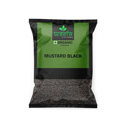 Weefa Organic Mustard Black Rai Seeds