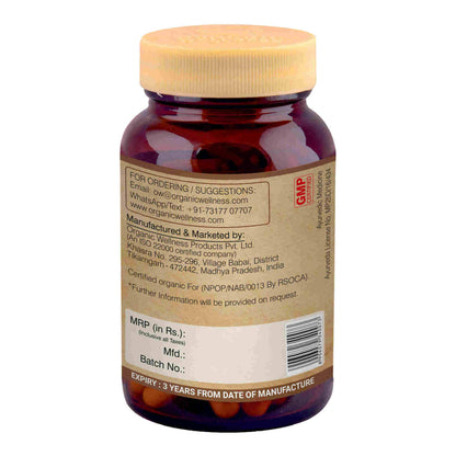 Organic Wellness Haritaki Capsules - Indyancart