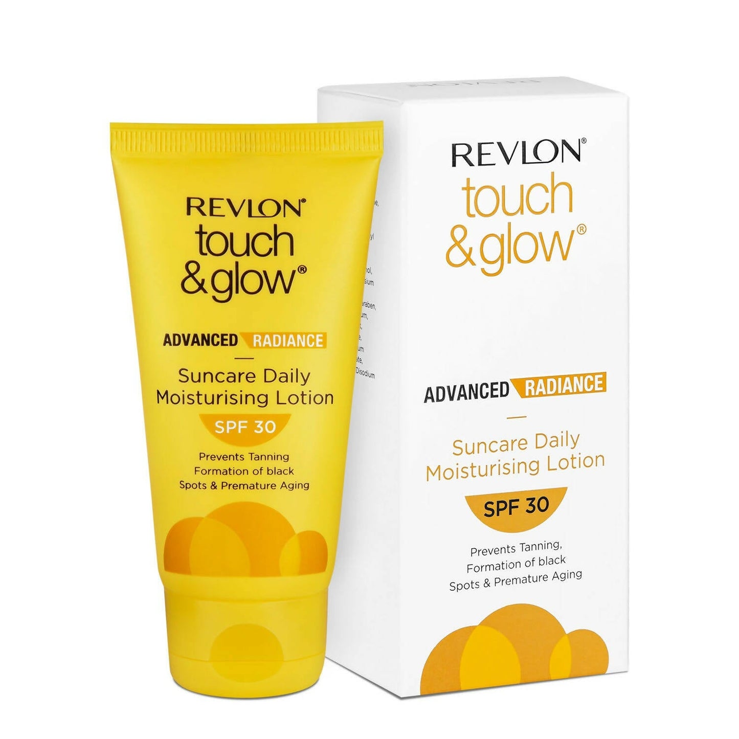 Revlon Touch & Glow Advanced Radiance Sun Care Daily Moisturizing Lotion SPF 30 - Indyancart