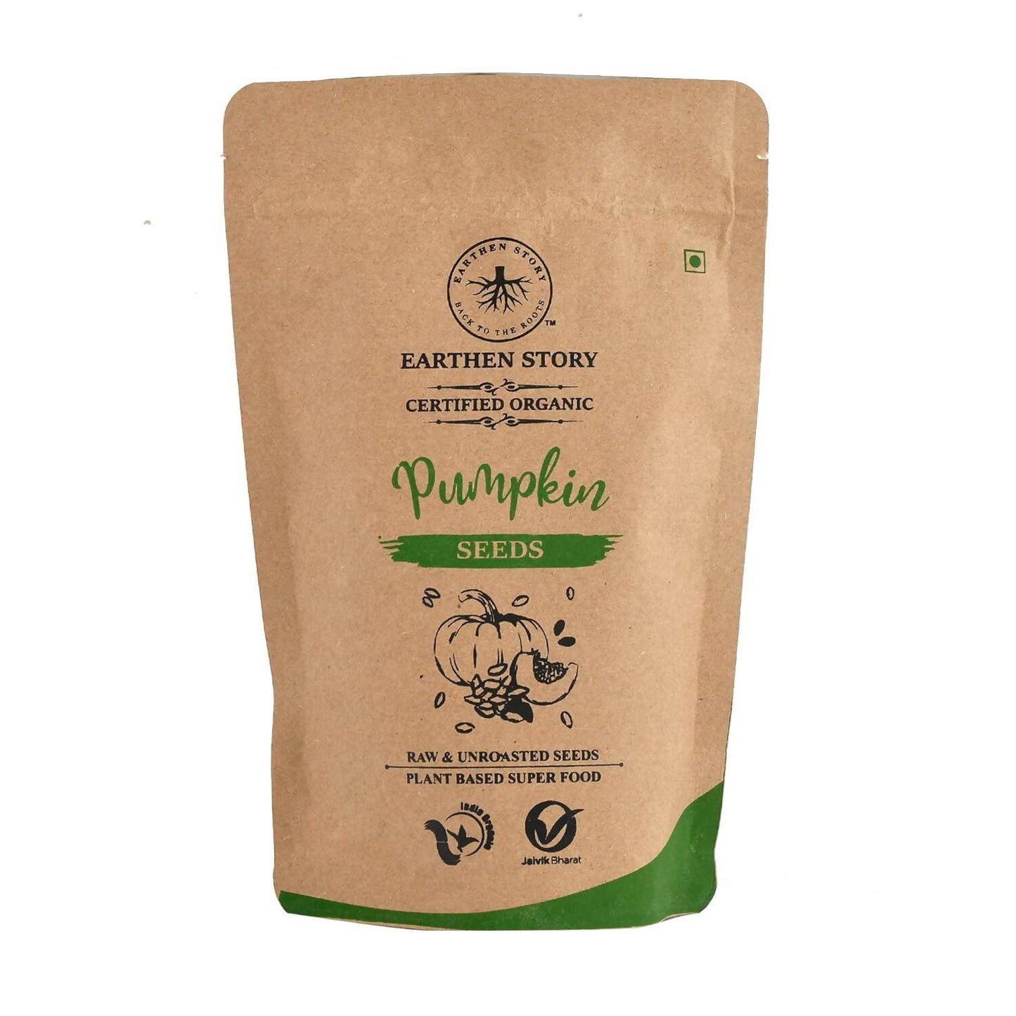 Earthen Story Certified Organic Raw Pumpkin Seeds - Indyancart