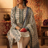Dhiyona IE Ethnic Motifs Printed Pure Cotton Kurta With Trousers & Dupatta