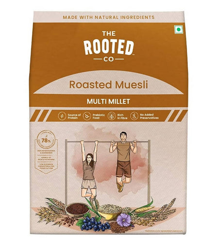 The Rooted Co Roasted Muesli Multi Millet