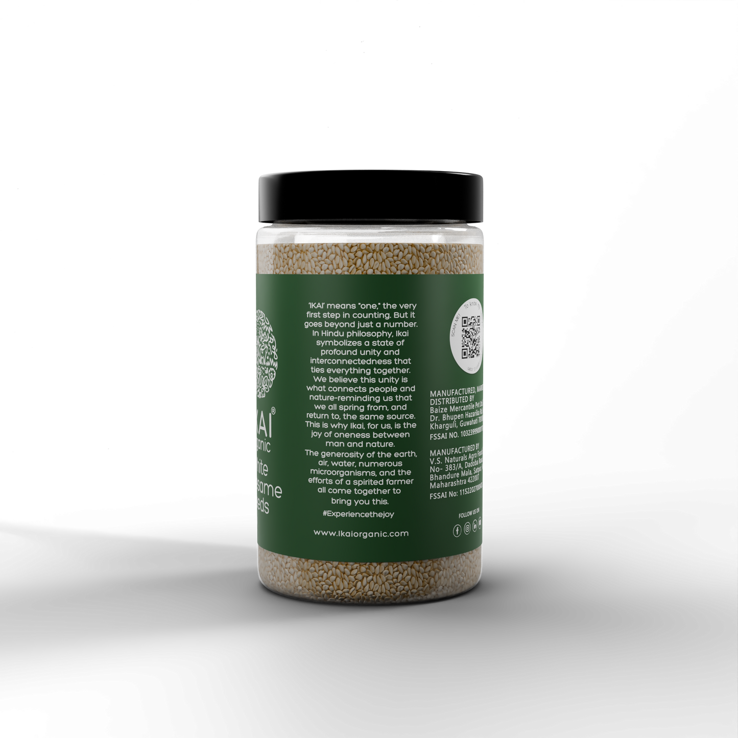 IKAI Organic White Sesame Seeds