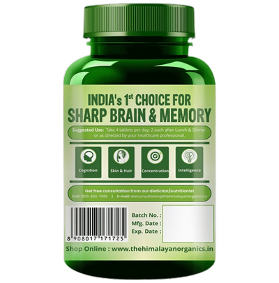 Himalayan Organics Brahmi Tablets