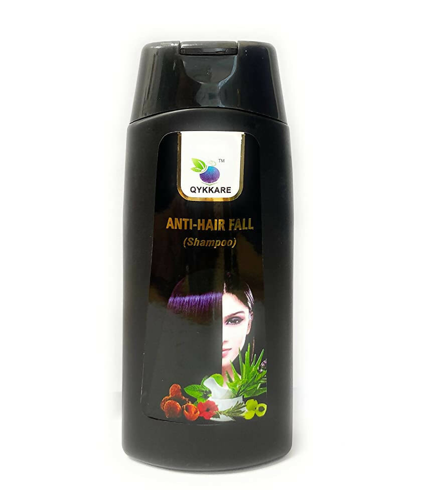 Qykkare Herbal Anti-Hairfall Shampoo & Herbal Hair Growth Oil Combo - Indyancart