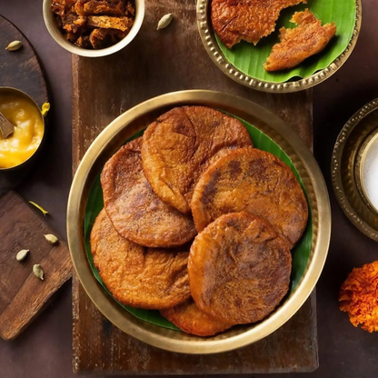 Sweet Karam Coffee Athirasam (Traditional Jaggery Sweet)