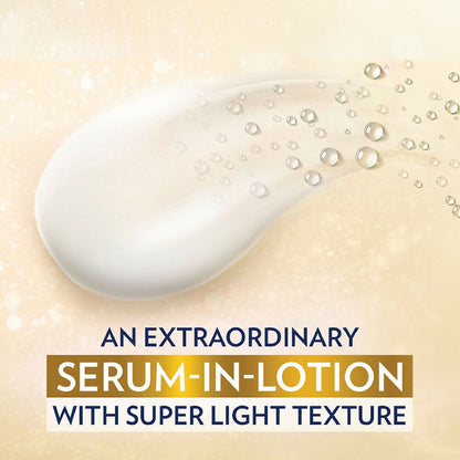 Vaseline Gluta-Hya Flawless Glow and Overnight Radiance serum-in-lotion bottles for smooth, glowing skin.