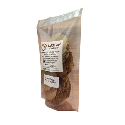 Satjeevan Organic Bajra Methi Crunchies - Indyancart