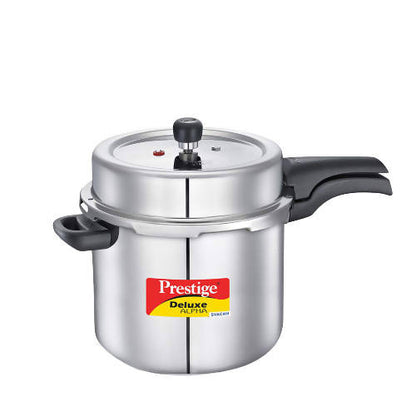 Prestige SS Deluxe Alpha Svachh Stainless steel Pressure Cooker